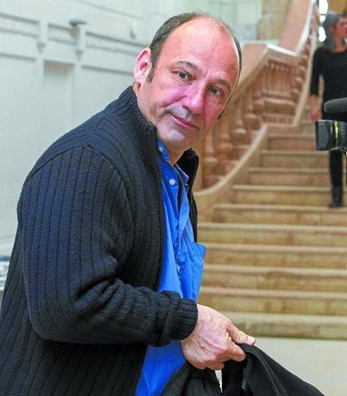 'Txetx' Etcheverry, ayer en el Foro Social de Biarritz. 