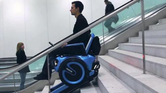 La silla de ruedas del futuro se mueve como un Segway