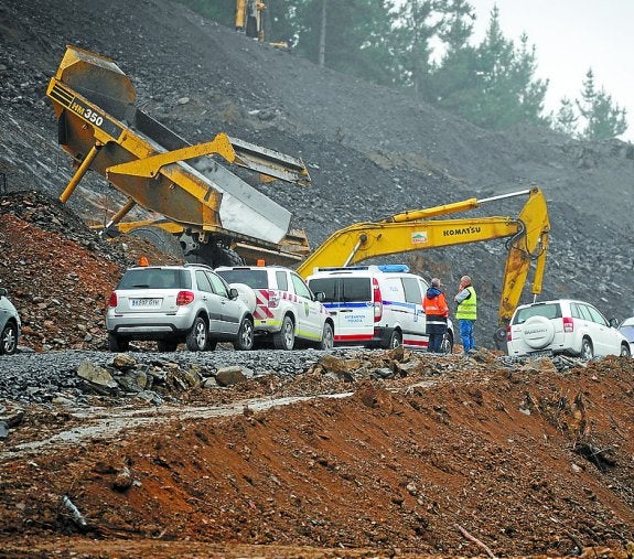 En esta zona se produjo el siniestro mortal. 