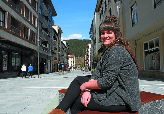 La legazpiarra Ane Beloki, en vísperas de la gran final.