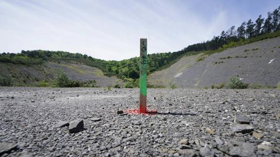 Este lunes arrancaron las obras de la incineradora. 