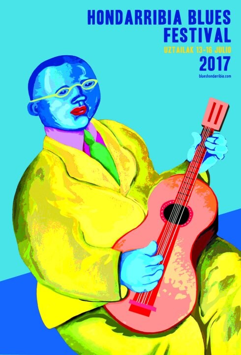 El cartel que anunciará la duodécima edición del festival de blues.