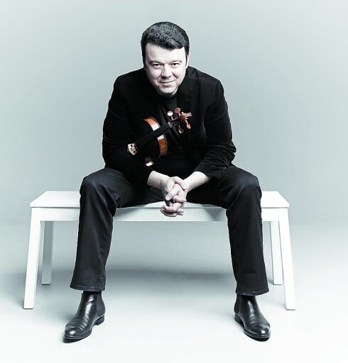 El solista Vadim Gluzman.