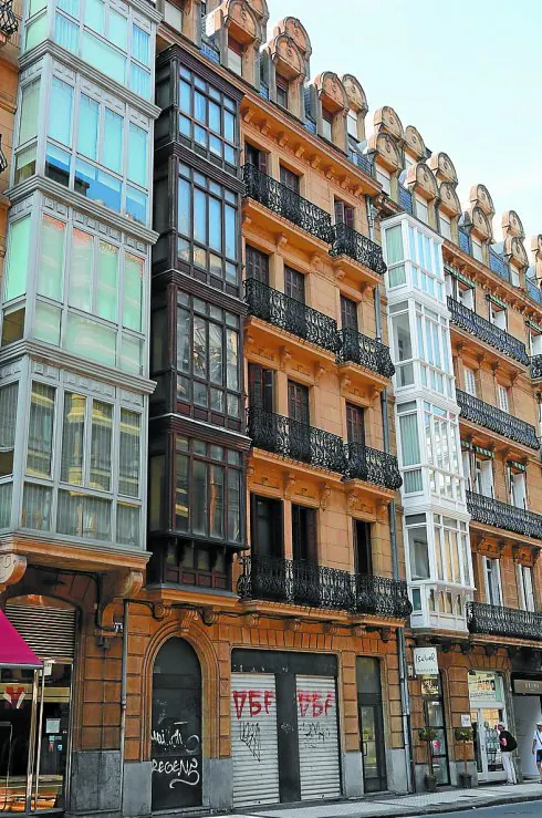 Edificio de San Martín 48, antigua sede de SOS Deiak.