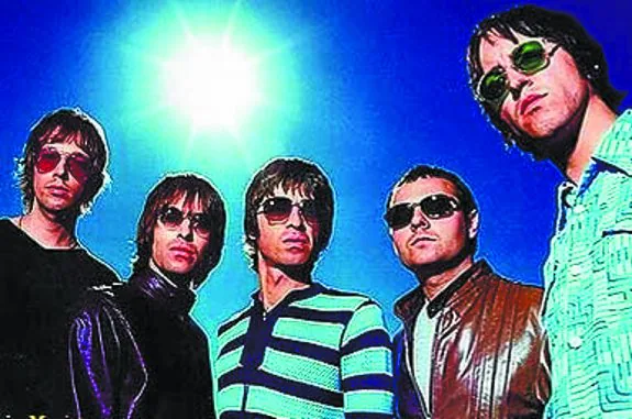 La segunda proyección de hoy será sobre el grupo Oasis.