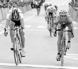 Aitor Pérez Arrieta, líder de la Vuelta a Murcia