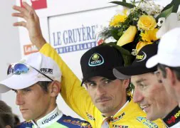 Kreuziger, Klöden y Pinotti, el podio de la Vuelta a Romandía. [EFE]