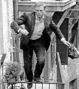 Daniel Craig en plena acción.