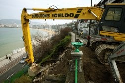 Corrimiento de tierras en Miraconcha