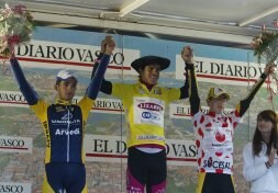 Andrey Amador ganó la Vuelta al Bidasoa 2008. /MICHELENA