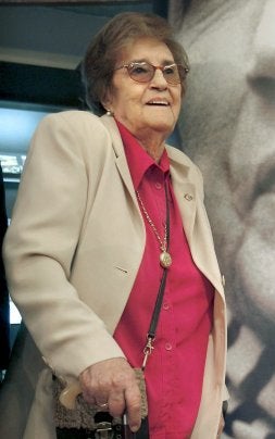 Corín Tellado, en primavera de 2007. /EFE