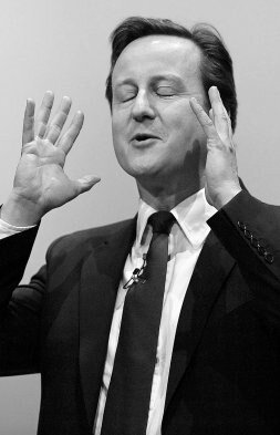 Cameron, en una conferencia en Yorkshire./AFP