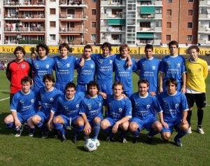 Alineación que presentó el Tolosa en el último partido disputado en Berazubi. /KLISK