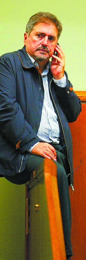 Jesús Eguiguren, en el Parlamento Vasco. ::
MIKEL FRAILE