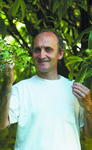 Al natural. El naturópata y artista Mikel Benito. ::
MIKEL FRAILE