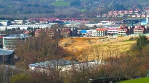 Con licencia. Nasipa puede empezar a construir las primeras vivienas protegidas de Oinaurre en estas parcelas del ámbito. ::                             F. DE LA HERA