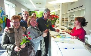 Rosas, chocolate y compost