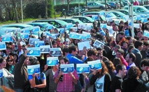 Miramón. La presión de trabajadores y empresas obligó a suspender también la OTA en Miramón. ::
UNANUE