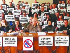 Algunos de los representantes de la plataforma. ::
KLISK
