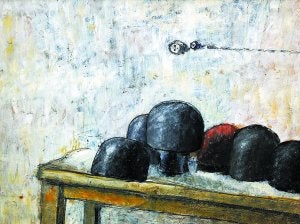 Adquisiciones y depósitos. Una de las principales compras ha sido 'Hormas de sombreros' (1933), del ordiziarra Nicolás Lekuona. El Museo de Bellas Artes ha cedido 'Mantones', de Francisco Iturrino.