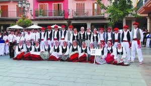 Componentes de Sahatsa en el Festival de Cambrils.