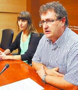 Ainhoa Iraola y Juan Carlos Alduntzin. ::                             MICHELENA