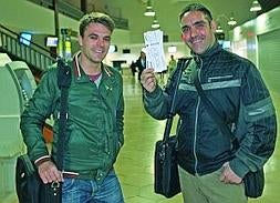 Billete. Alberto Lagarra y Aitor Macho van a Guatemala. ::                             FRAILE