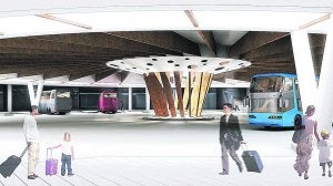 Intermodal. La construcción de la estación en Atotxa no termina de arrancar, al estar suspendido el contrato hasta junio.