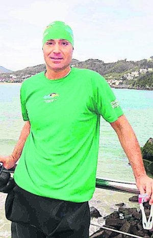 Nadador. Juan V. Martín.