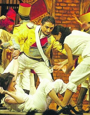 Carmen. Una imagen de la obra.