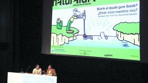 PEDRO ARROJO DIO INICIO A LAS CONFERENCIA DE NATURALDIA