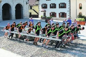 Imagen de uno de los entrenamientos de la Giza Proba.