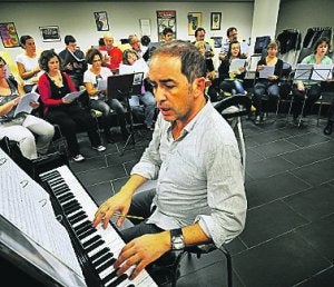El director, Enrique Azurza.