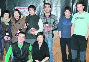 Mus txapelketako finalak jokatu zituzten bikoteak. ::
LABAIEN