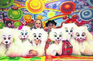 Buba eta Bubú. El nuevo espectáculo de Kresala Dantza Taldea tiene un marcado carácter infantil.