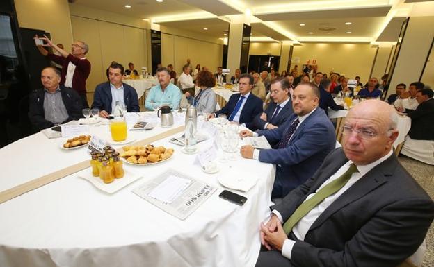 Acto organizado por el Consejo Económico y Social de Castilla y León y el Club de Prensa del Diario 'El Mundo' celebrado en Ponferrada