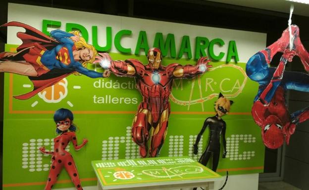 El MARCA programa un taller artístico sobre superhéroes para los más pequeños.