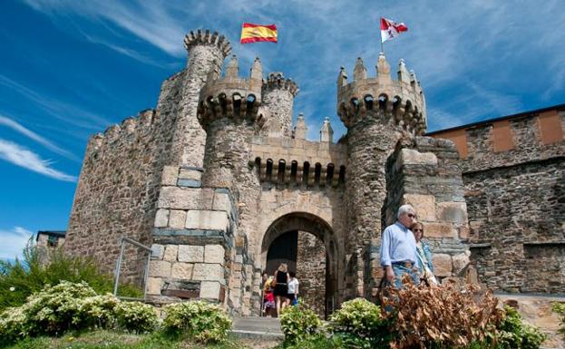 Castillo de los Templarios de Ponferrada. 