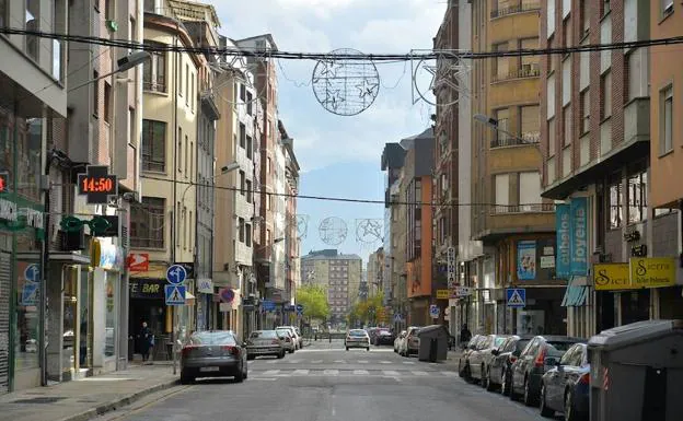 Imagen del centro de Ponferrada.