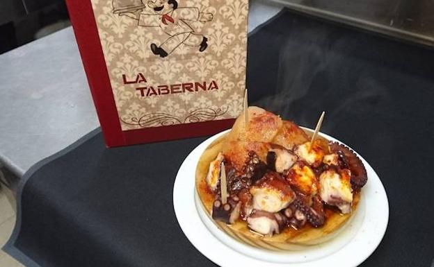 Galería. El pulpo de La Taberna.