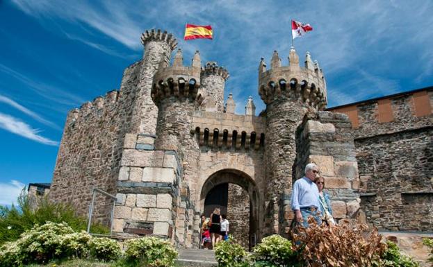 Castillo de los Templarios de Ponferrada.