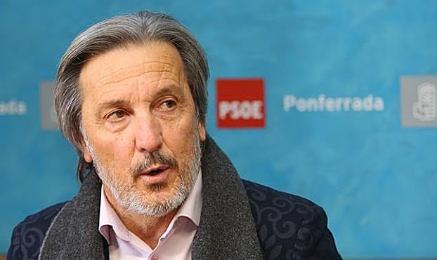 El portavoz municipal de CB en Ponferrada, Pedro Muñoz.