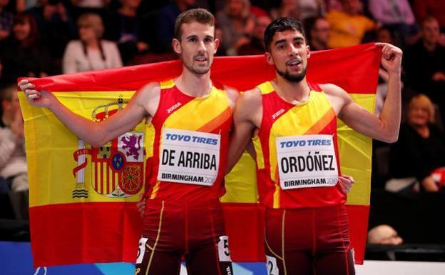 Saúl Ordóñez, tras lograr el bronce en Birmingham.