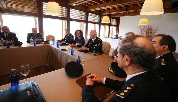 Fotos: Reunión de la Junta Regional de Seguridad en Ponferrada