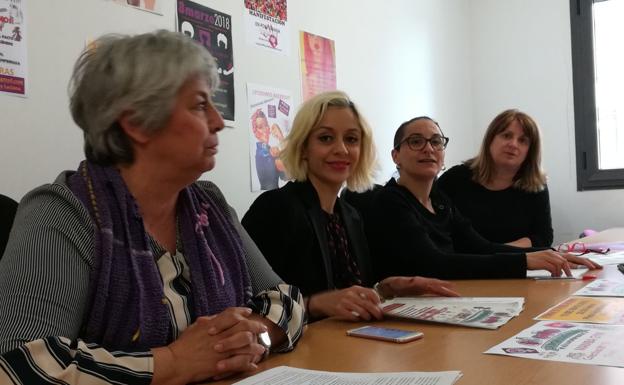Imagen de la rueda de prensa de este lunes.