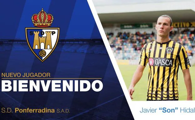 Imagen de la nueva incorporación de la Ponferradina.