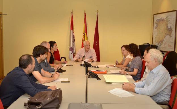 Imagen de la Comisión Territorial de Patrimonio Cultural celebrada hoy.