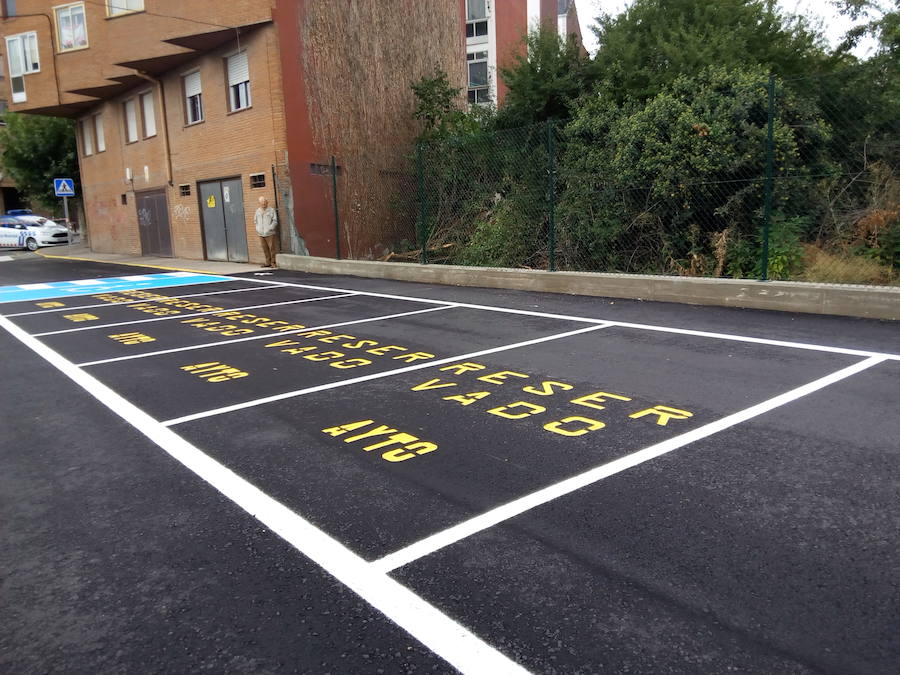 Fotos: Nuevo aparcamiento en la zona alta de Ponferrada