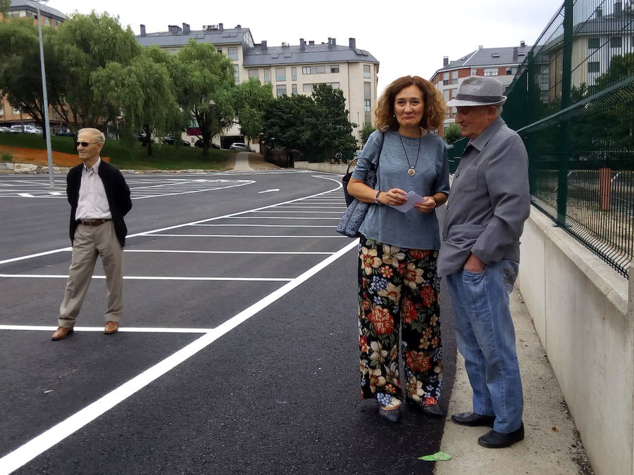 Fotos: Nuevo aparcamiento en la zona alta de Ponferrada
