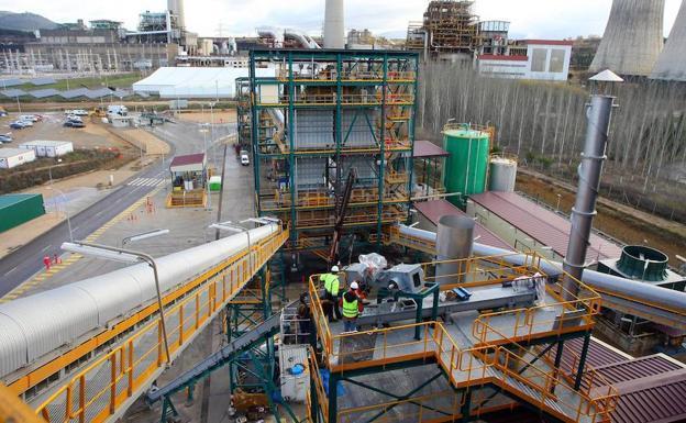 Planta de captura de CO2 de Ciuden en Cubillos del Sil.